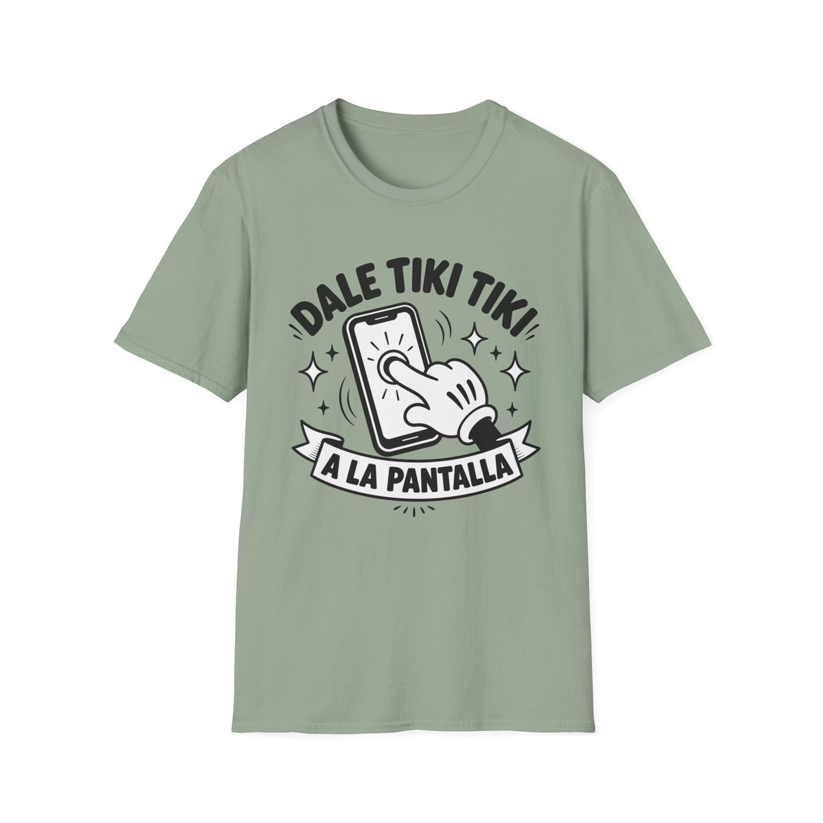 "Dale Tiki Tiki a la Pantalla" Funny Spanish Graphic Tee