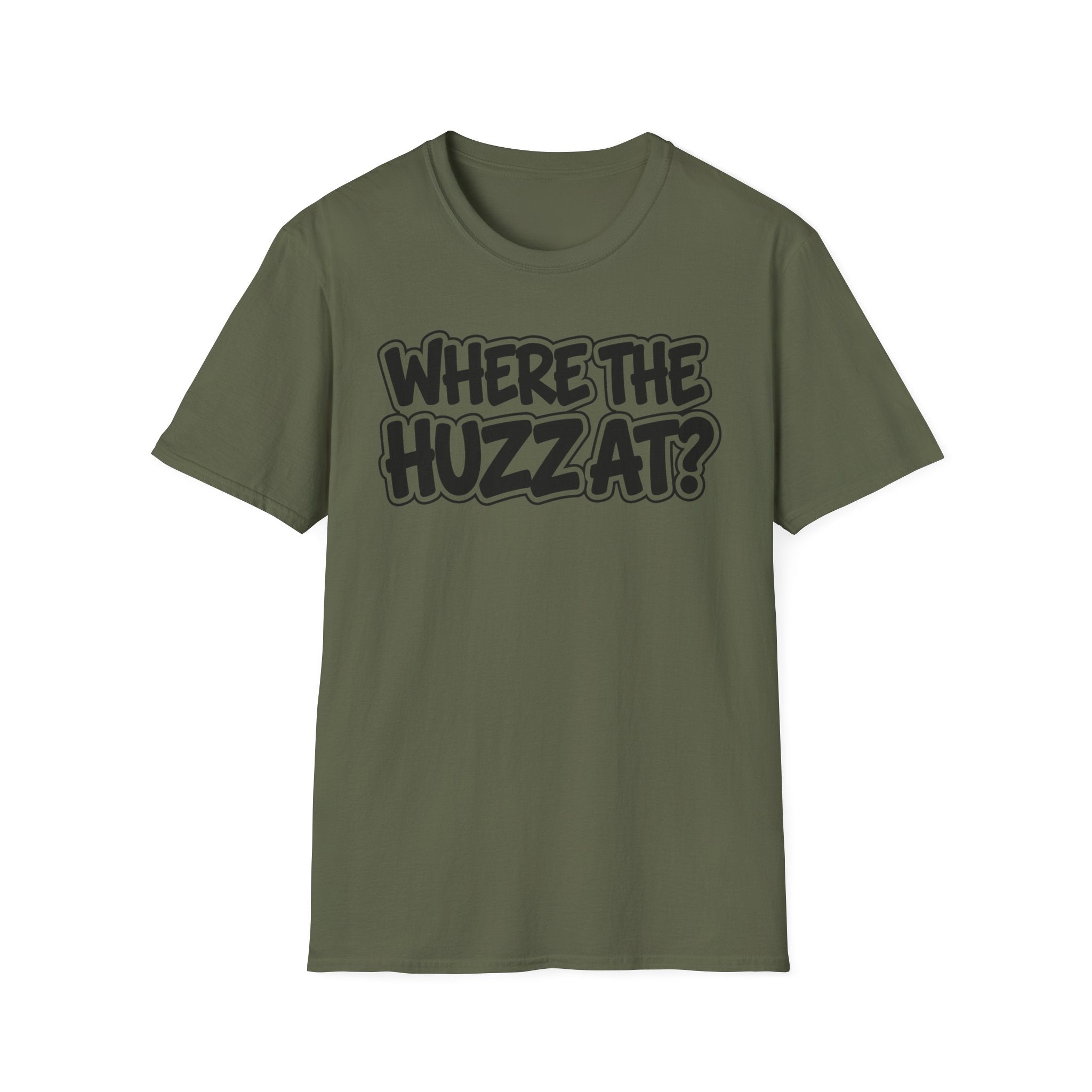 Where The Huzz At? T-Shirt — Playful Graphic Tee