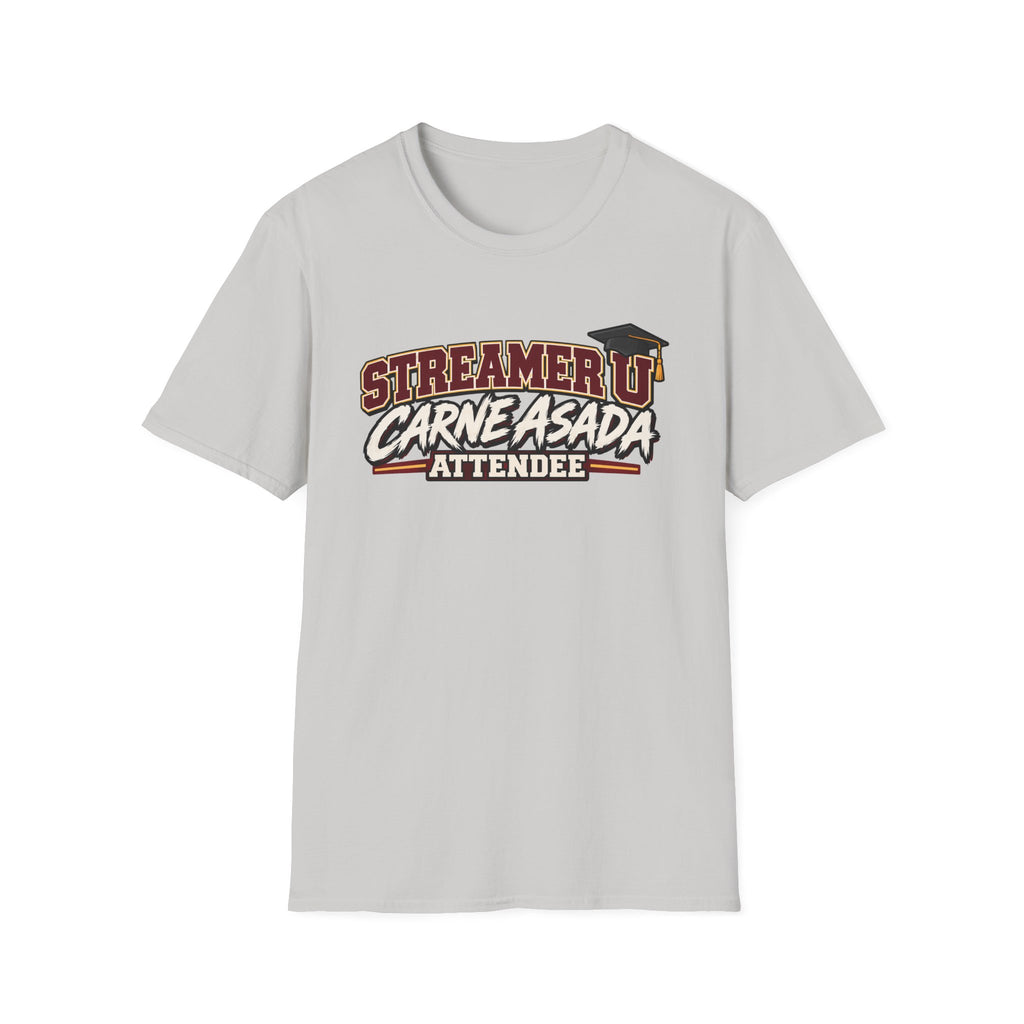 Streamer U Carne Asada Attendee T‑Shirt