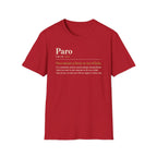 Paro Definition T-Shirt — Casual Slang Dictionary Tee