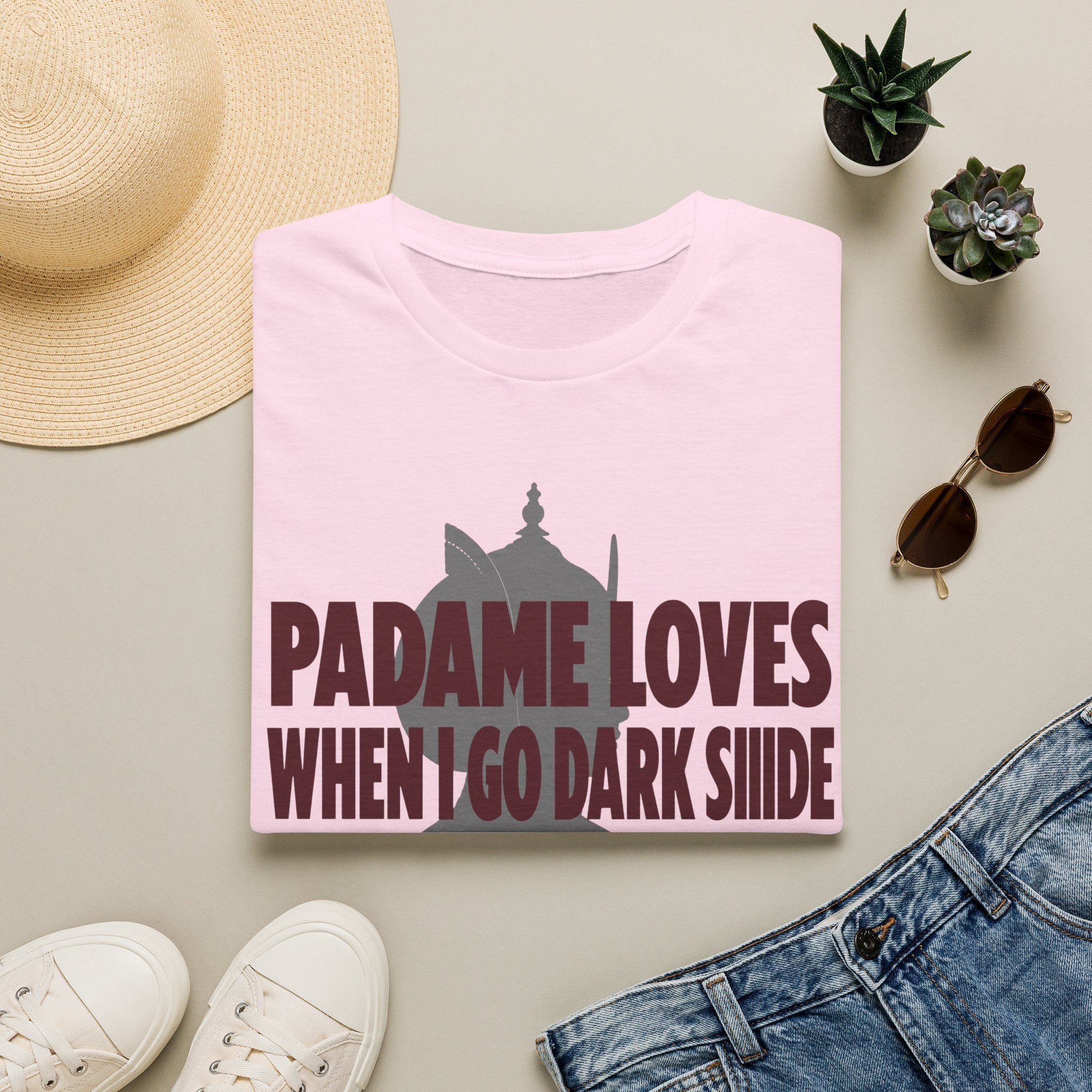 T-Shirt — "Padme Loves When I Go Dark Side" Parody Graphic Tee